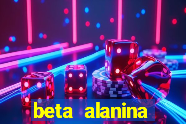 beta alanina aumenta a pressao